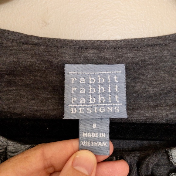 RABBIT RABBIT RABBIT long grey dress - Picture 4 of 5